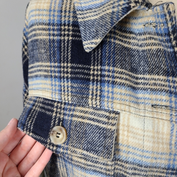 PacSun L.A. Hearts Oversized Plaid Shacket Size XS/S - Picture 7 of 11